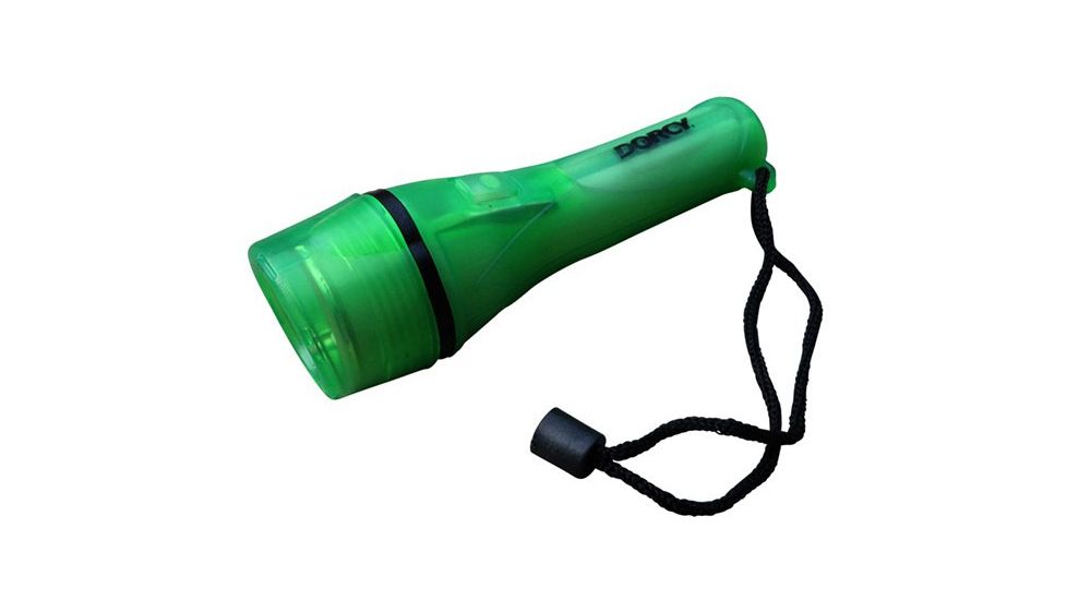 Dorcy 2AA LED Gel Brite Flashlight, Blue, Red, Green, Purple, 41-2952