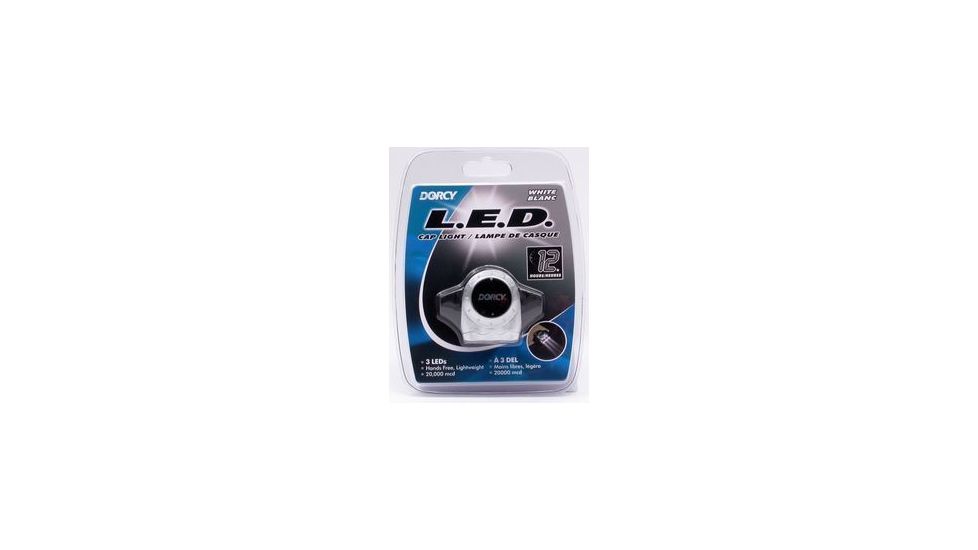 Dorcy 5mm 3 LED Cap Light - White 41-2105