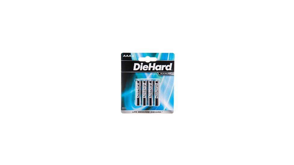 Dorcy Diehard Alkaline Batteries 8AAA Batteries Carded 41-1122
