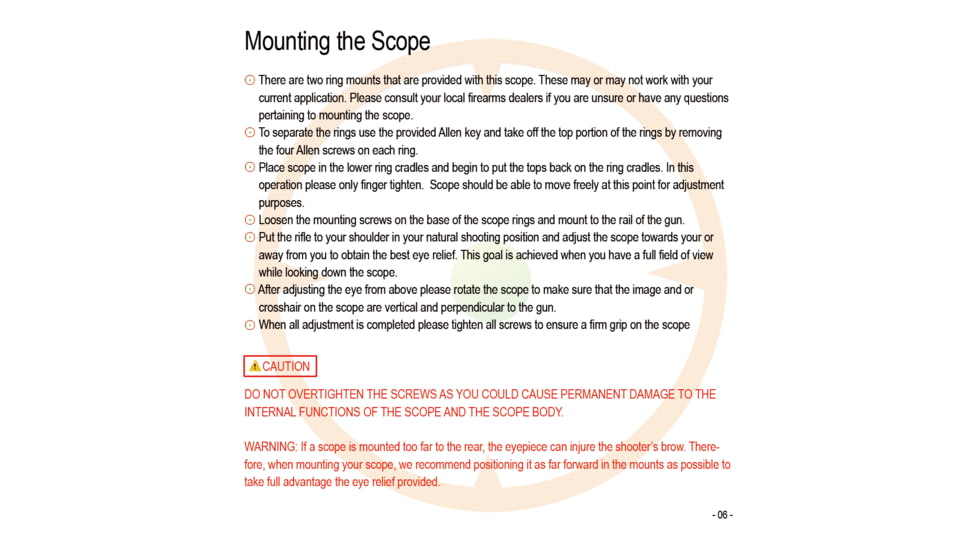 Dead Ringer Dead Ringer 2.5x20mm Scope, Black, DR2728