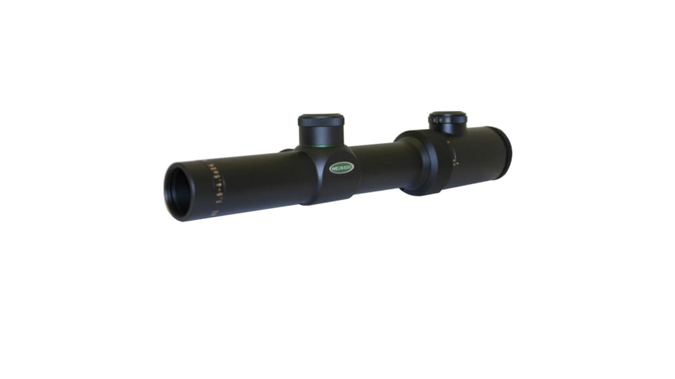 Weaver Classic Extreme 1.5-4.5 x 24mm Matte Black Rifle Scope, RETICLE Weaver Classic Extreme 1.5-4.5 x 24mm Matte Black Rifle Scope, German #4 Reticle