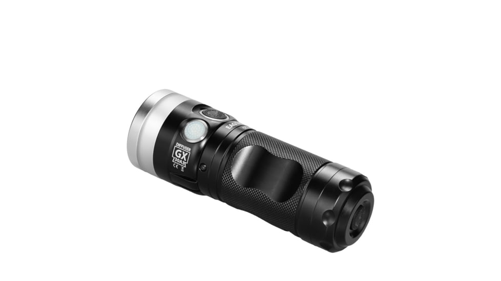 EAGTAC GX30A3-D Flashlight, XPL HI CW w/ LEDarray LED, 1330lm w/ 1000lm, Black, GX30A3-Diffuser-XPLHI-CW