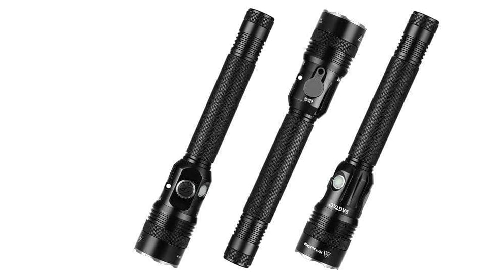 EAGTAC GX30L2-R Pro Flashlight, XHP35 HD CW LED, 2000lm, Black, GX30L2R-XHP35-HD-PRO-CW