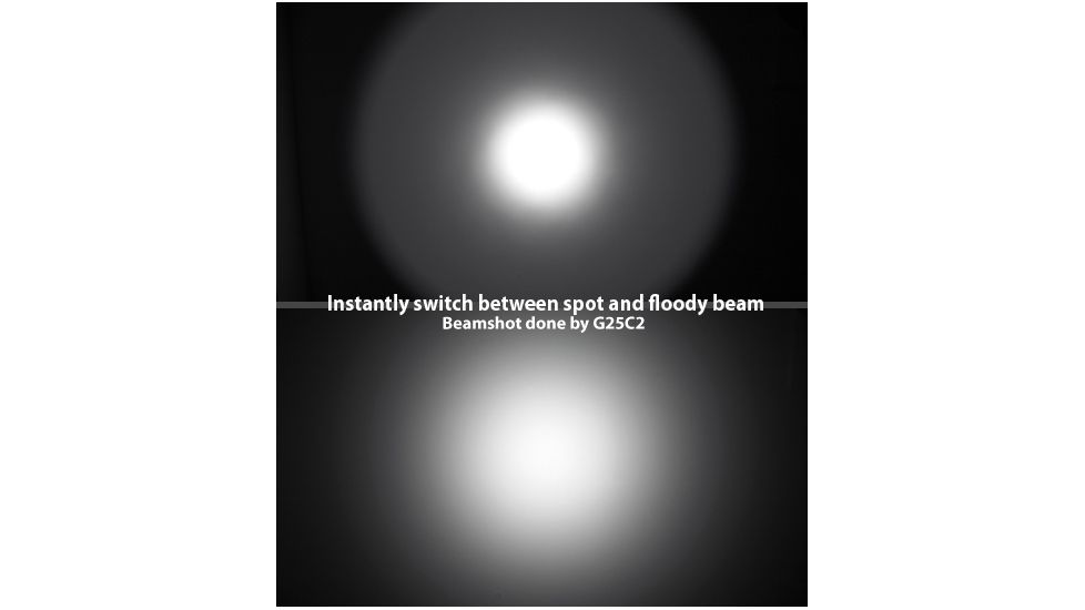 Eagtac MX25L2T  Flashlight Kit, SST-90 P-bin LED, 2850lm, Black 3980