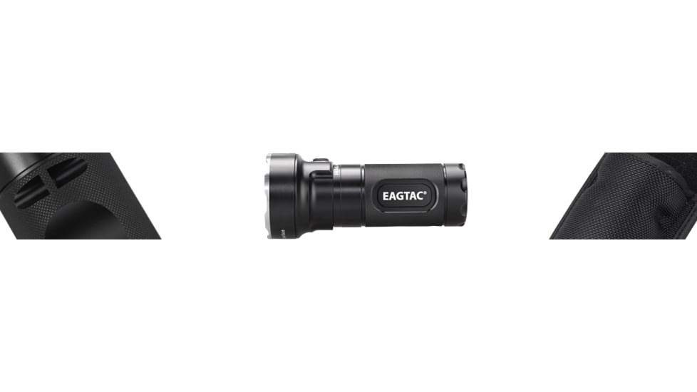 Eagtac MX25L3C  Flashlight Kit, 6 Nichia 219B CRI-92 LED, 2550lm, Black 1868