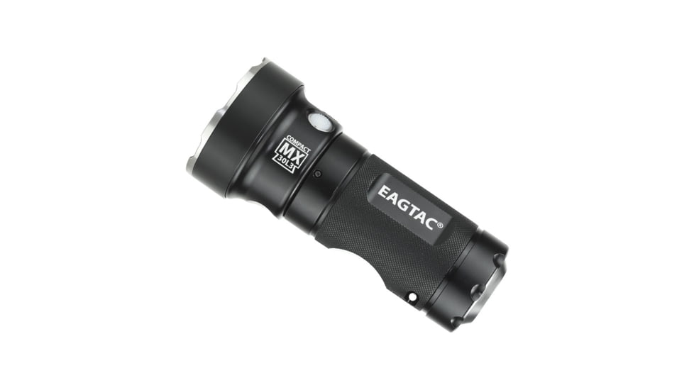 EAGTAC MX30L3C Flashlight Kit, 6 Nichia 219B CRI-92 LED, 3000lm, Black, MX30L3C-6*219-KIT-NW