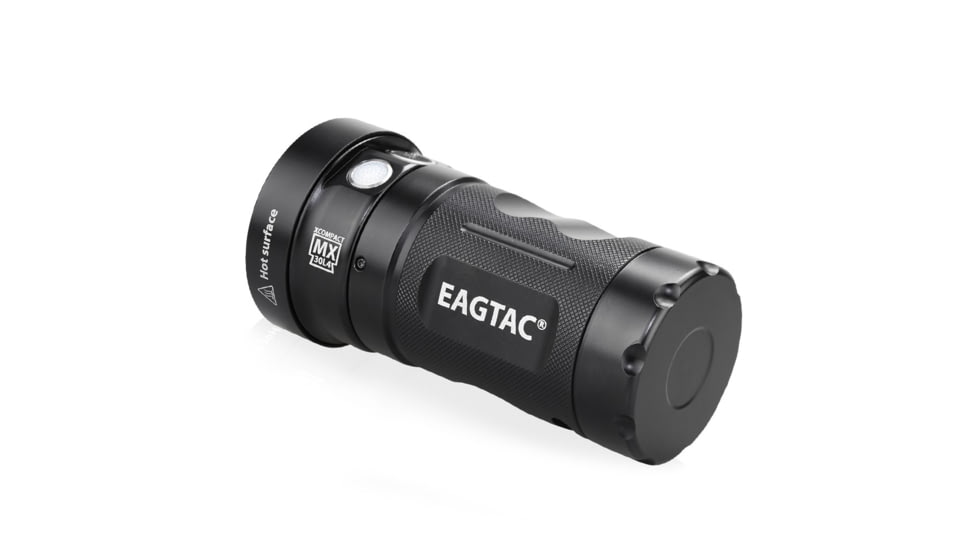 EAGTAC MX30L4-XC Base Flashlight, 12 Nichia 219B CRI-92 5700K LED, 4000lm, Black, MX30L4XC-12*219B-BASE-NW