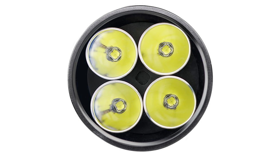 EAGTAC MX3T-C Flashlight, Black, 10,000lm, MX3T-C-4*SST70-CW