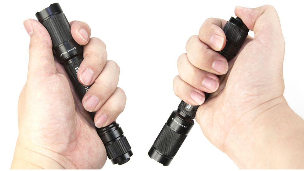 Eagtac P100A2  Flashlight Kit, XP-G2 S2 CW LED, 360lm, Black 3942