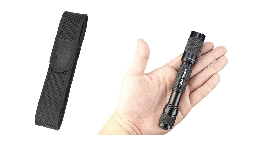 Eagtac P100A2  Flashlight Kit, XP-G2 S2 CW LED, 360lm, Black 3942