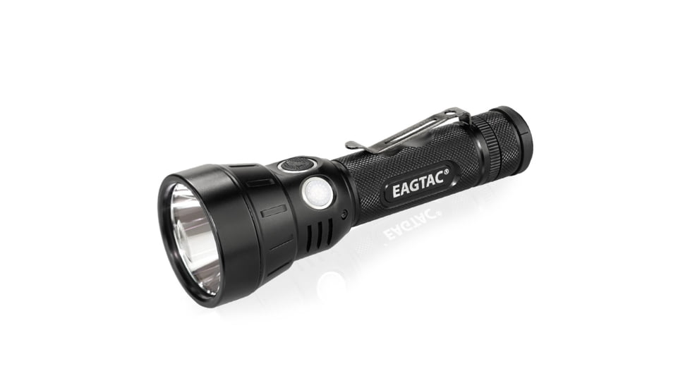 EAGTAC SX30C2 XPL HI 1870 Lumen LED Flashlight, Medium, Black, SX30C2-XPL-HI-BASE-CW