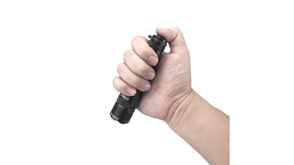 EAGTAC T200C2 Flashlight Kit, XM-L2 U4 CW LED, 1277lm, Black, T200C2-XML2-KIT-CW