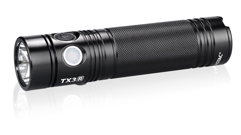 EAGTAC TX3G Flashlight, XHP35 HI CW LED, 1870lm, Black, TX3G-XHP35-HI-REG-CW