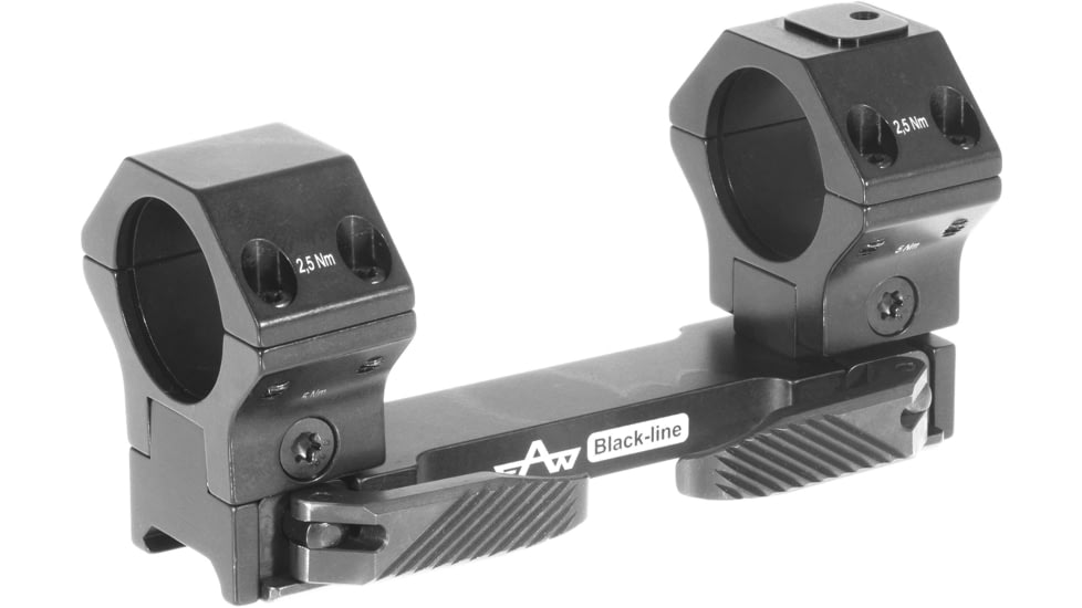 EAW EAW Adjustable 0-40 MOA Scope Mount, Diameter 30mm, Height 22mm, Lever, Black, Small, 482053022021