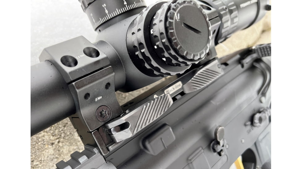 EAW EAW Adjustable 0-40 MOA Scope Mount, Diameter 30mm, Height 22mm, Lever, Black, Small, 482053022021