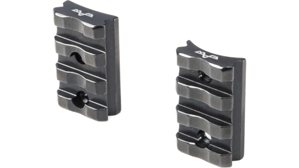 EAW K98 without bulb Mauser Picatinny Base Pair, Black, Small, 428310010