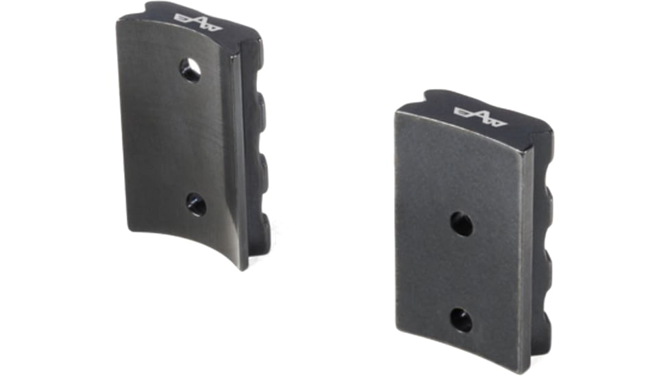 EAW K98 without bulb Mauser Picatinny Base Pair, Black, Small, 428310010