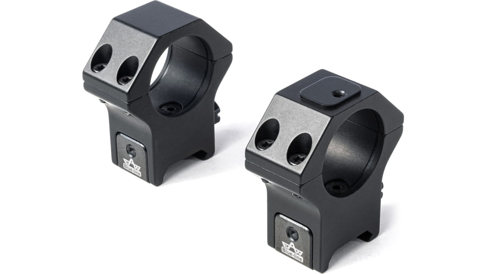 EAW Tactical Shape Blue Line Roll Off Scope Mount, Diameter 30mm, Height 18mm, Screw, Black, Small, 472003018021