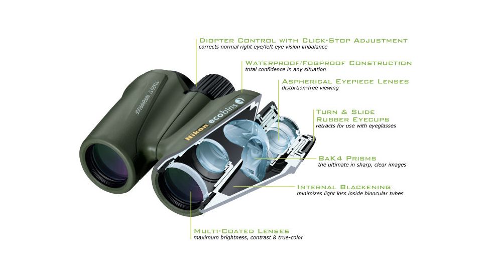 Inside Ecobin Binocular