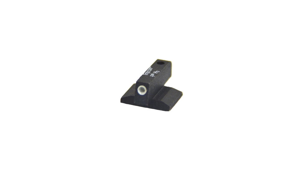 Ed Brown Products Dovetail Night Front Sight, 1911, 0.18in Height, 65 degree Dovetail, Black, 1620-180