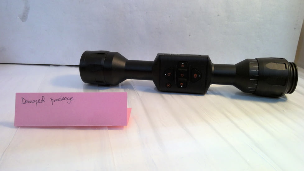 EDEMO ATN OPMOD Exclsuive ThOR LT Thermal Rifle Scope, 4-8x50mm, 30mm Tube, Custom Reticle, Black, TIWSTLT125OP, EDEMO2