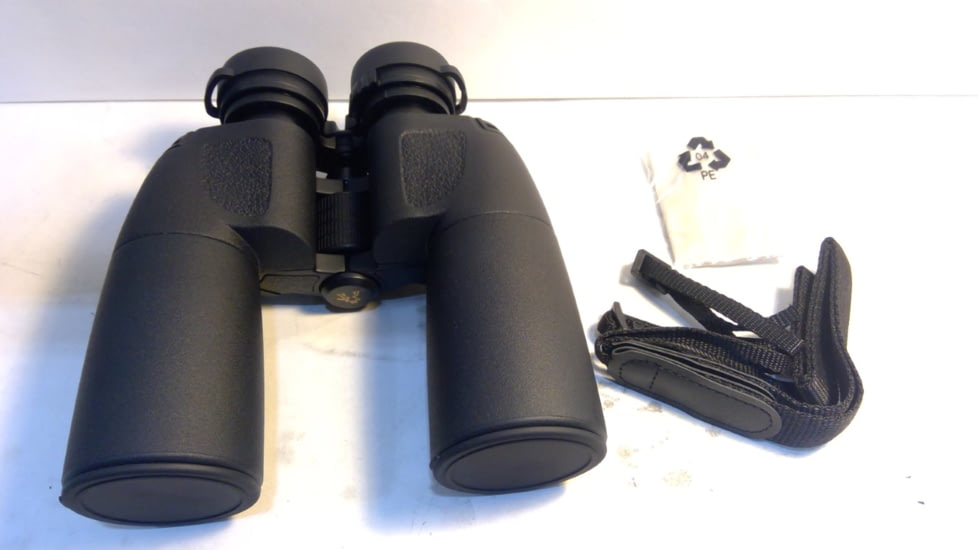 EDEMO Cassini 12x50mm Waterproof Porro Prism Binocular and Case, Black C-P12, EDEMO1