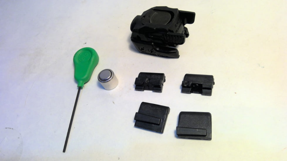 EDEMO Crimson Trace Rail Master Green Laser Sight, Black, Universal Fit CMR-206, EDEMO2