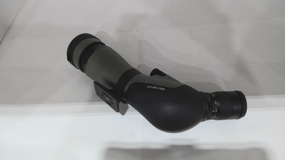 EDEMO Hawke Sport Optics Nature Trek 16-48x65 Spotting Scope, Green, 55200, EDEMO1