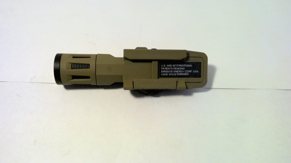 EDEMO INFORCE Multifunction LED Weapon Mounted Light, CR123A, IR/White, 700 Lumens, Flat Dark Earth, IF71005DE, EDEMO2