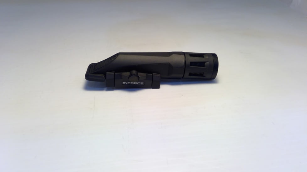 EDEMO INFORCE WMLX Multifunction LED Weapon Mounted Light, 123A Lithium, White, 800 Lumens, Black, IF71003, EDEMO14