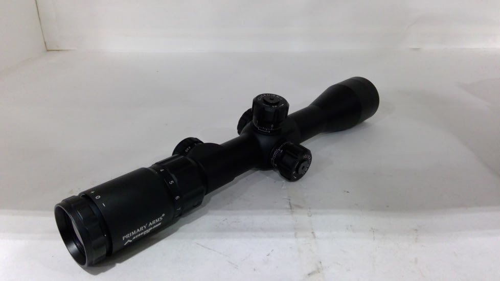 EDEMO Primary Arms OPMOD Exclusive 5.56 NATO Rifle Scope, 4-14x44mm, 30mm Tube, First Focal Plane, ACSS HUD DMR Reticle, Black, PA4-14XFFP-ACSS-HUD-DMR-5.56-OPMOD, EDEMO1