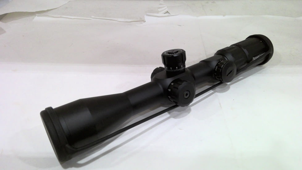 EDEMO Primary Arms SLx Rifle Scope, 4-14x44mm, First Focal Plane, Illuminated ARC-2-MOA Reticle, Black, 610089, EDEMO1