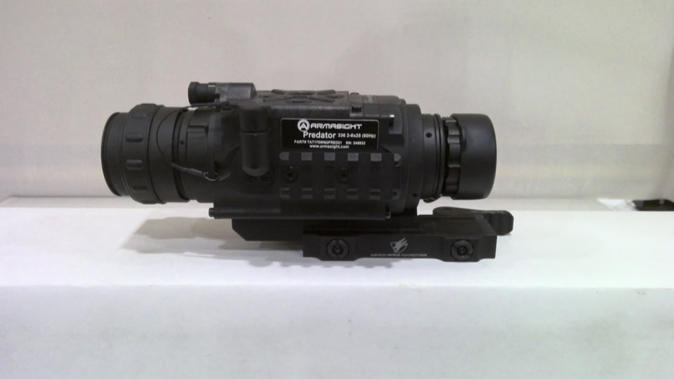 EDEMO Rearmed, Armasight Predator 336 2-8x25 Thermal Imaging Rifle Scope, FLIR Tau 2, 336x256, 17m, 60Hz Core, 25mm Lens, TAT176WN2PRED21, EDEMO1