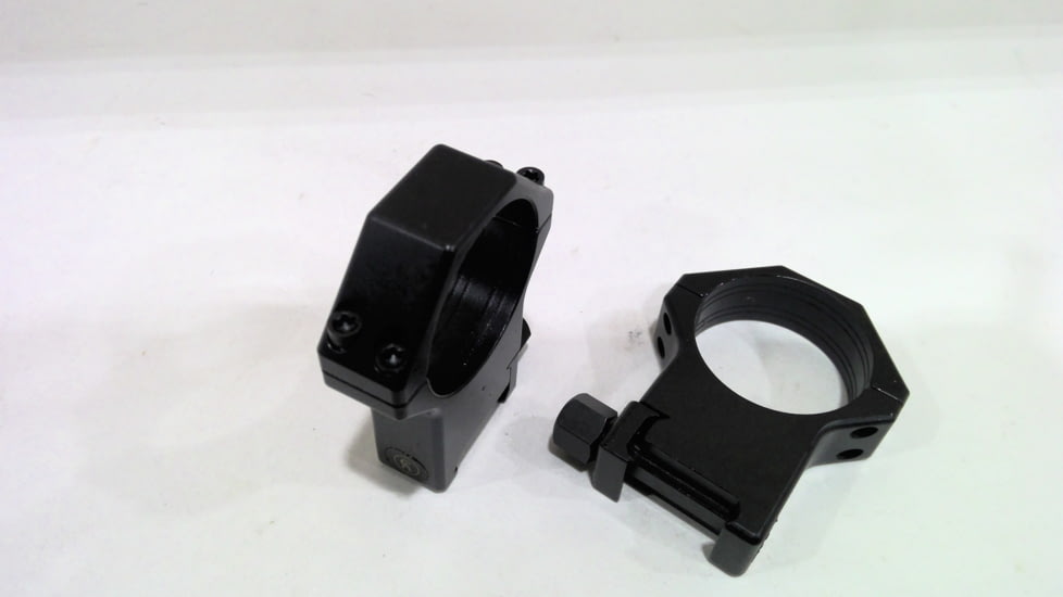 EDEMO Riton Optics Hardened Steel Rifle Scope Rings, 34mm Tube, 19mm Height, Picatinny, Black, XRC3419S, EDEMO1