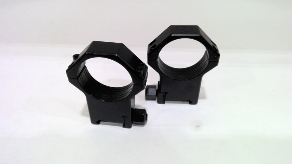 EDEMO Riton Optics Hardened Steel Rifle Scope Rings, 34mm Tube, 19mm Height, Picatinny, Black, XRC3419S, EDEMO1