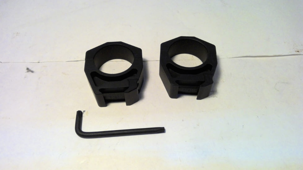 EDEMO Seekins Precision 35mm Tube Rifle Scope Rings, 1.26in X-High 4 Cap Screw, 0010640006 - F, EDEMO1