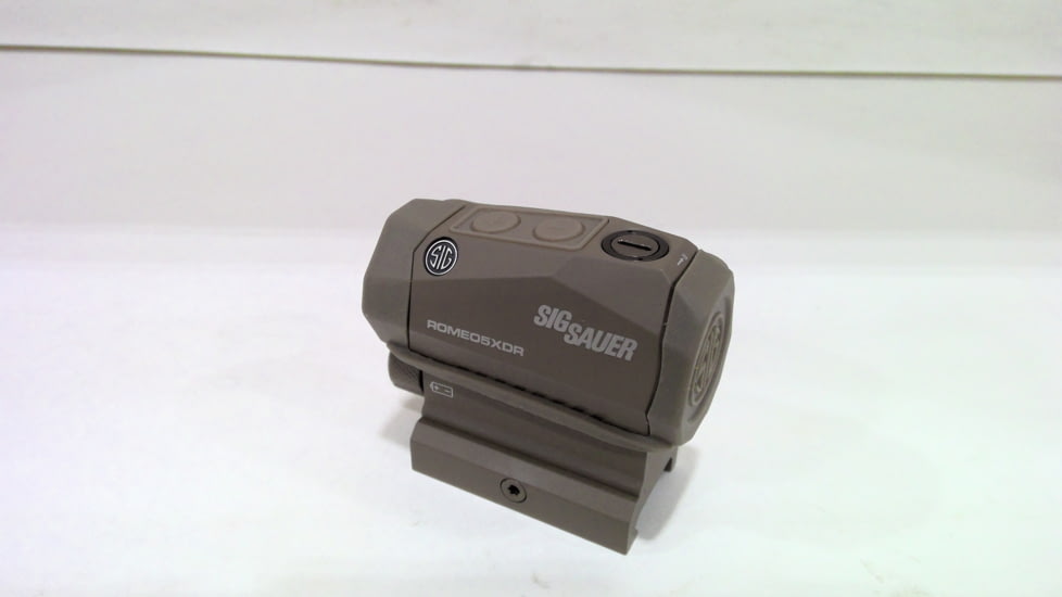 EDEMO SIG SAUER OPMOD Romeo5 XDR 1x20mm Compact Reflex Red Dot Sight, 2 MOA Dot/65 MOA Circle Dot Reticle, Flat Dark Earth SOR52112, EDEMO7