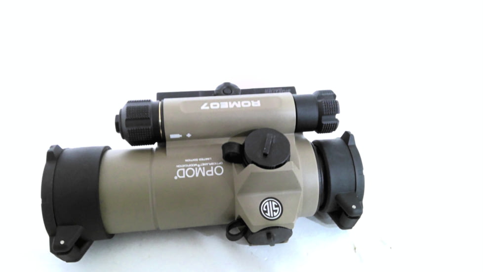 EDEMO SIG SAUER OPMOD ROMEO7 Reflex Red Dot Sight, 1x30mm, 2 MOA Red Dot Reticle, FDE, SOR71021, EDEMO11
