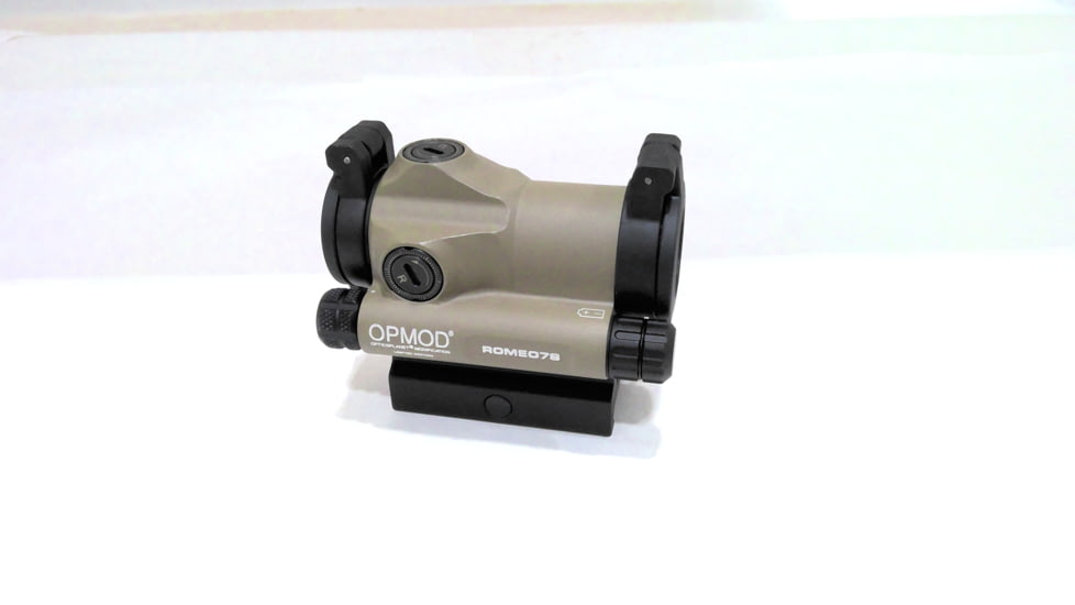 EDEMO SIG SAUER OPMOD ROMEO7S Compact Reflex Red Dot Sight, 1x22mm, 2 MOA Green Dot Reticle, FDE, SOR75022, EDEMO2