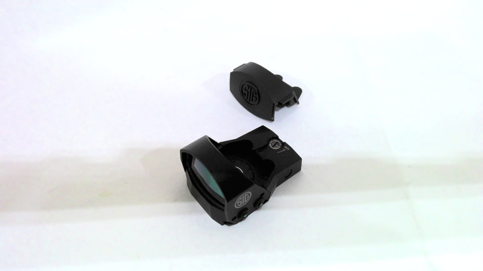 EDEMO SIG SAUER Romeo 1 Reflex Sight, 1x30mm, 6 MOA Red Dot, 1.0 MOA Adjustable, Black, Medium, SOR11600, EDEMO2