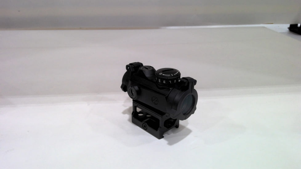 EDEMO SIG SAUER Romeo-MSR 1x20mm Reflex Red Dot Sight, 2 MOA Red Dot Reticle, Black, SOR72001, EDEMO1