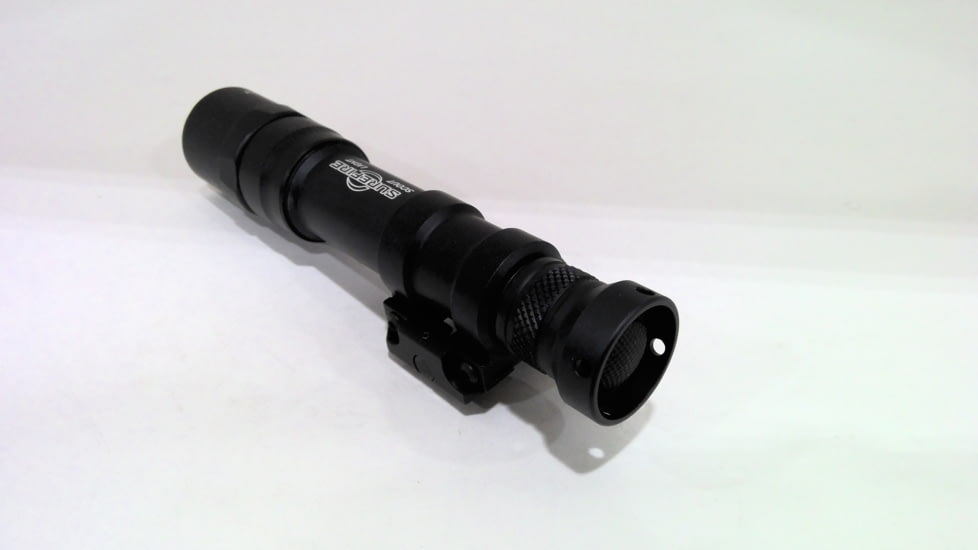 EDEMO SureFire M600DF Ultra Scout Light LED Weapon Light, 18650, White, 1500 Lumens, Black, M600DF-BK, EDEMO1