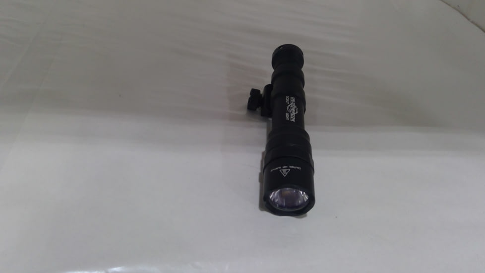 EDEMO SureFire M600DF Ultra Scout Light LED Weapon Light, 18650, White, 1500 Lumens, Black, M600DF-BK, EDEMO5