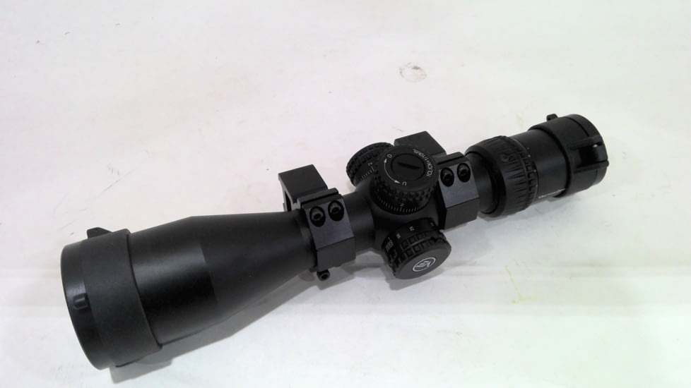 EDEMO Vector Optics Veyron Rifle Scope, 3-12x44mm, First Focal Plane, 30mm Tube, MPR-4 Non-Illuminated Reticle, 6061-T6, Black, SCFF-21, EDEMO2