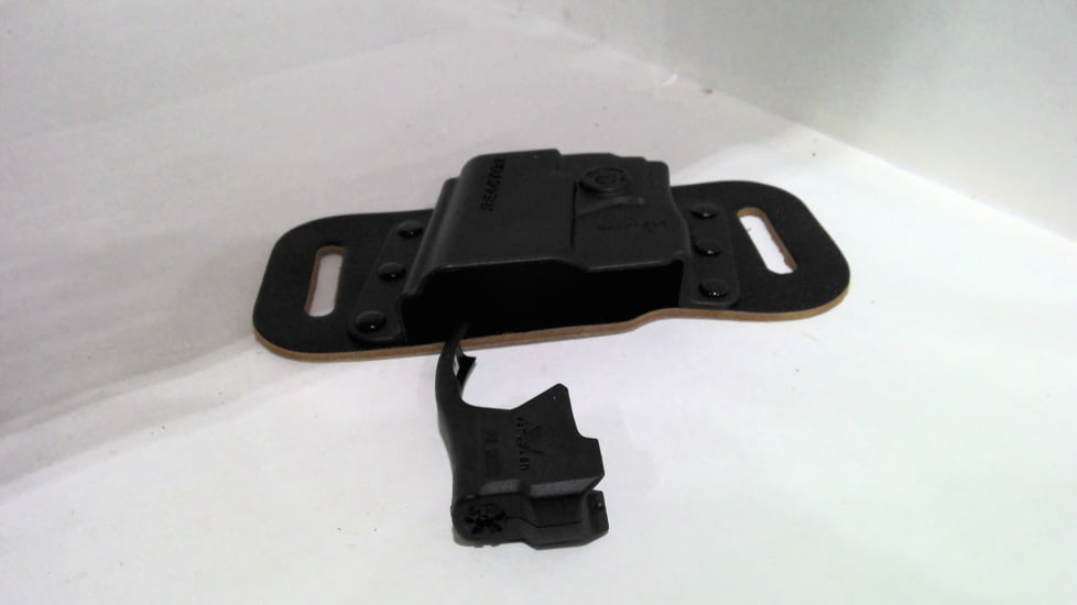 EDEMO Viridian Reactor 5 Red Laser Sight for Smith and Wesson MP Shield w/ ECR and Hybrid Belt Holster R5-R-Shield, EDEMO1