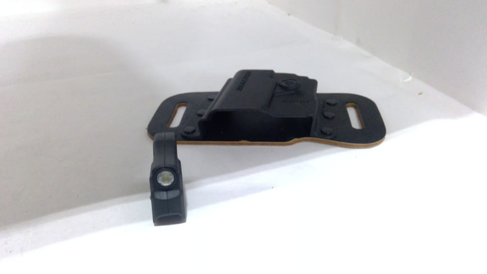 EDEMO Viridian Reactor Tactical Light for S&amp;W M&amp;P Shield, with ECR and Radiance with Hybrid Belt Holster, RTL-Shield, EDEMO3