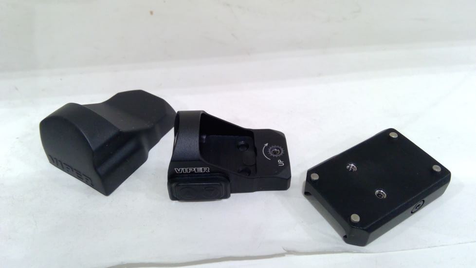 EDEMO Vortex Viper 1x24mm 6 MOA Red Dot Sight, CR2032 Battery, Black, VRD-6, EDEMO1