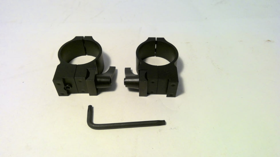 EDEMO Warne Maxima Steel Rings, 30mm, CZ 527 16mm Grooved Receiver, QD, High - Matte 15B1LM, EDEMO1