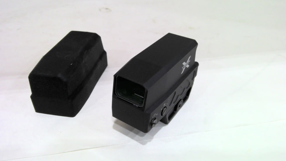 EDEMO X-Vision HIIT 1x Red Dot Sight, 2 MOA/65 MOA, Picatinny, Unlimited, Black, Small, HRD1, EDEMO1