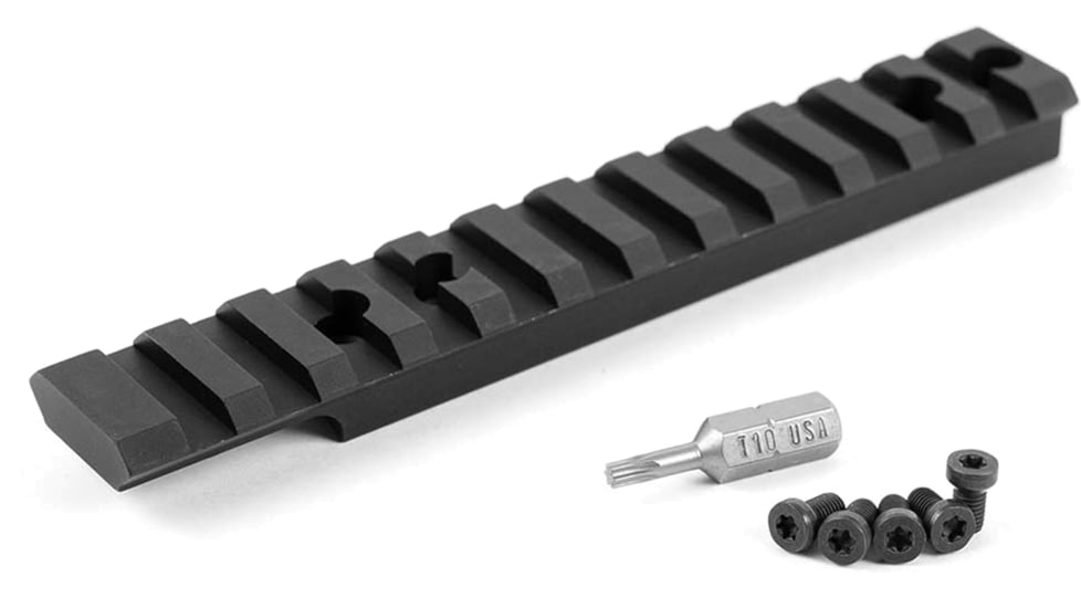 Evolution Gun Works Scope Base Hd Bergara Bmr Picatinny Rail, Black, 80250